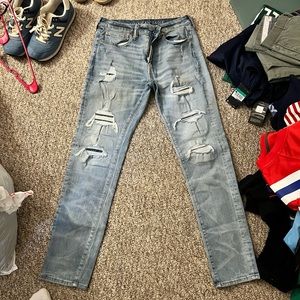 Mens american eagle next level airflex jeans 34x34 slim fit in great condition